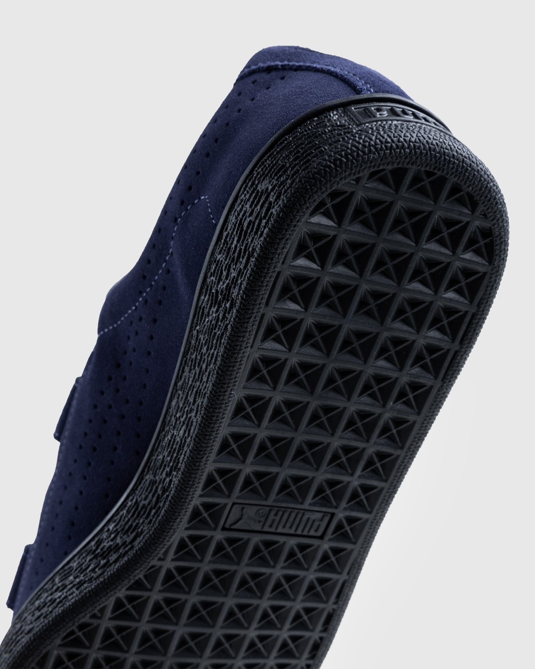 Puma suede platform sales blue